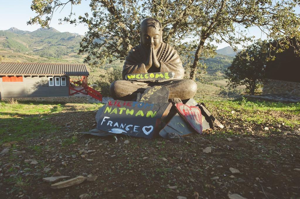 La Brizna Pension Cañamero Buitenkant foto